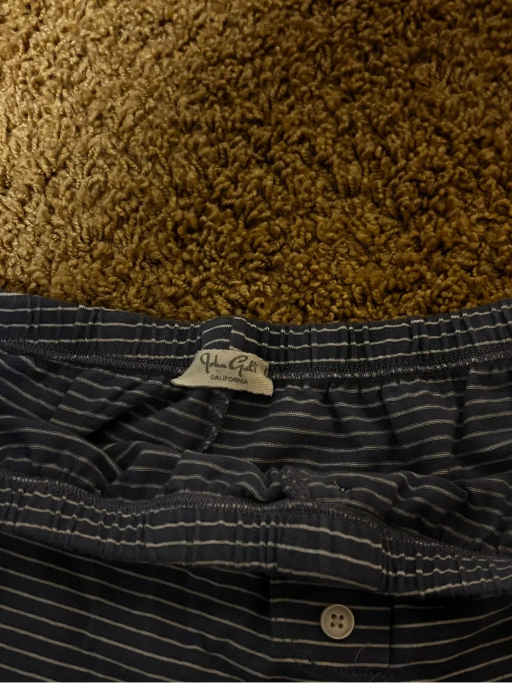 Brandy stripped pj shorts